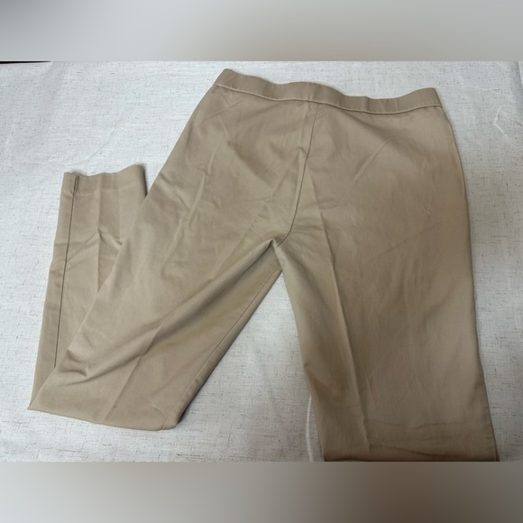 Calvin Klein Luxe Stretch Slim-Leg Pants - Picture 3 of 7